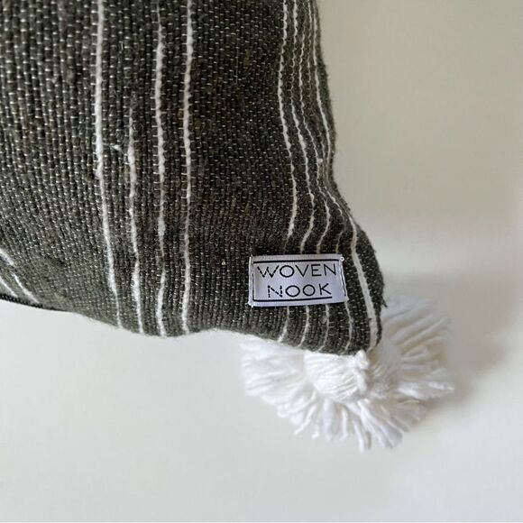 Woven Nook Boho Pillow Case and Insert - Picture 2 of 9